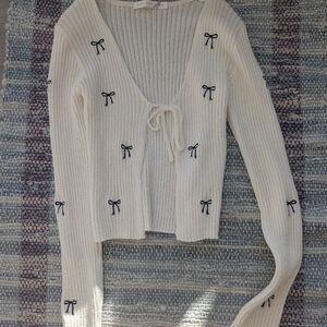 Altar'd State Cream Knit Sweater